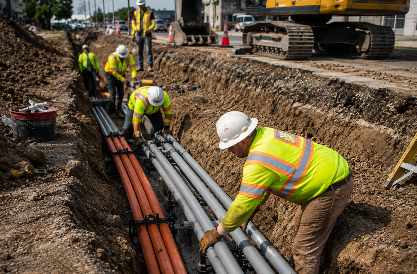 Dry utilities